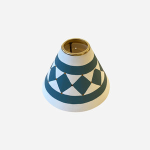 Pilatos Hand-Painted Candle Shade Sage