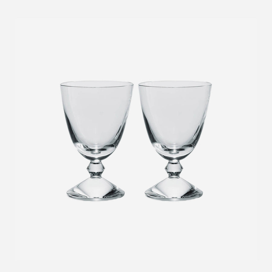 Bonadea Véga Glass Clear - Set of 2