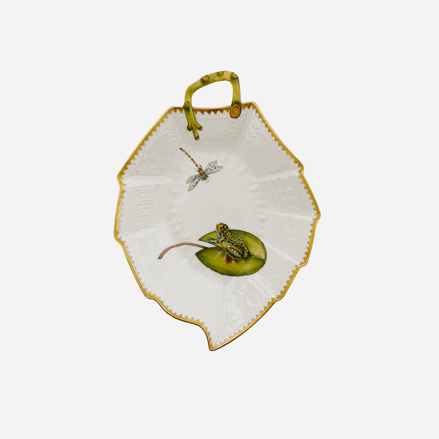 Anna Weatherley Water Lillies Leaf Dish