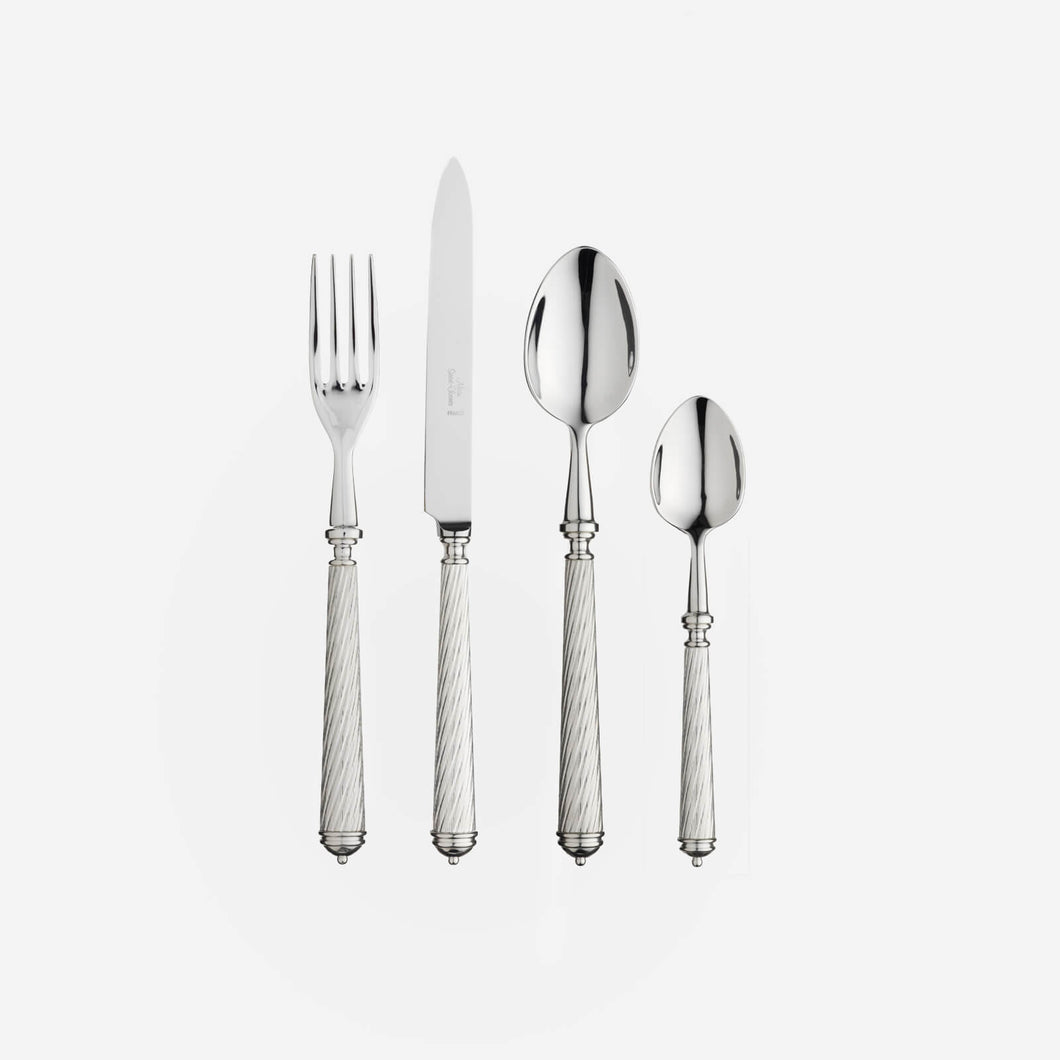 Fish complete cutlery set english style zaramella 26 pieces - 12 people 800  silver complete fish cutlery set english za6291-mbl silverware full cutlery  sets cutlery special price