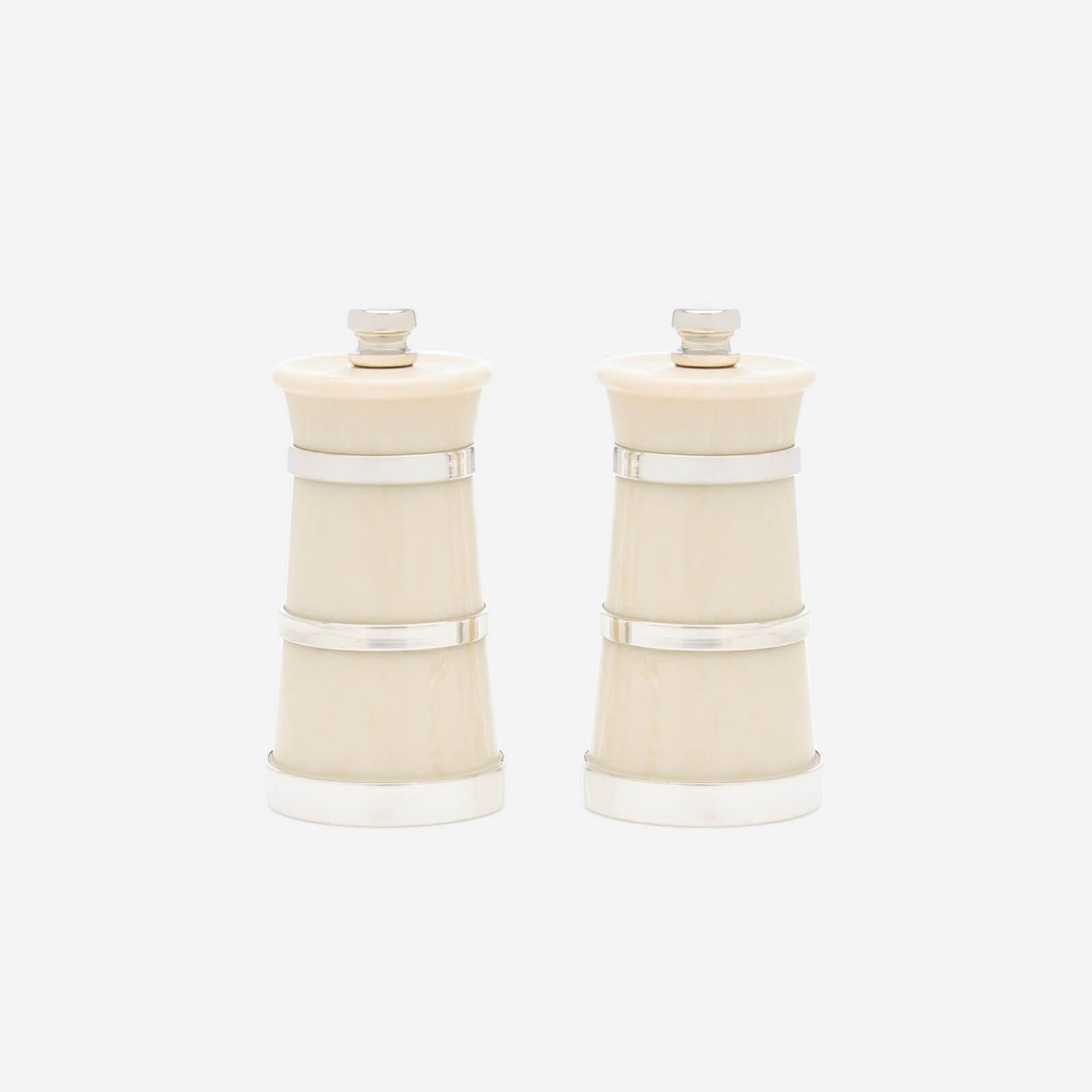 Ivorine Salt Pepper Grinder Set